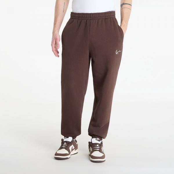 Tepláky Karl Kani Small Signature Essential Baggy Sweatpants Brown L