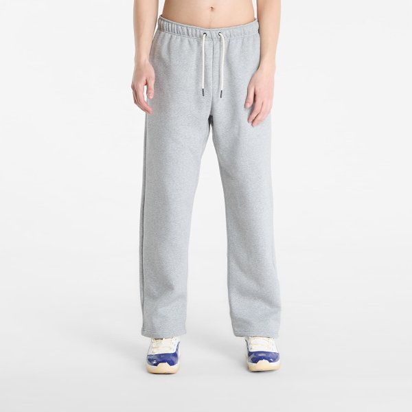 Tepláky Nike Standard Issue Men's Therma-FIT Brushed Open-Hem Basketball Pants Dk Grey Heather/ Black M