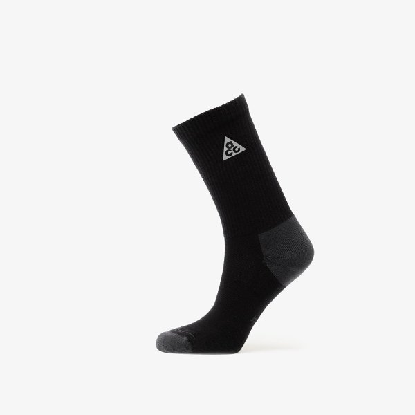 Ponožky Nike ACG Everyday Elevated Crew Socks 1-Pack Black/ Dk Smoke Grey/ Reflective Silv XL