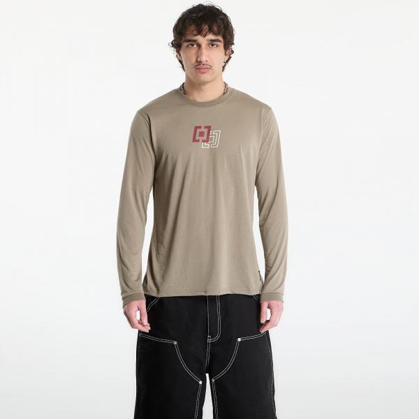 Tričko Horsefeathers Fury Ls Bike Jersey Taupe S