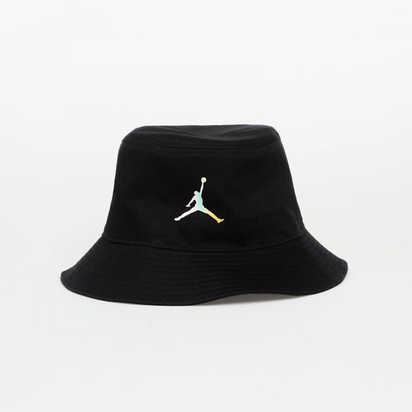 Klobouk Jordan Apex Bucket Hat Black/ Sail S