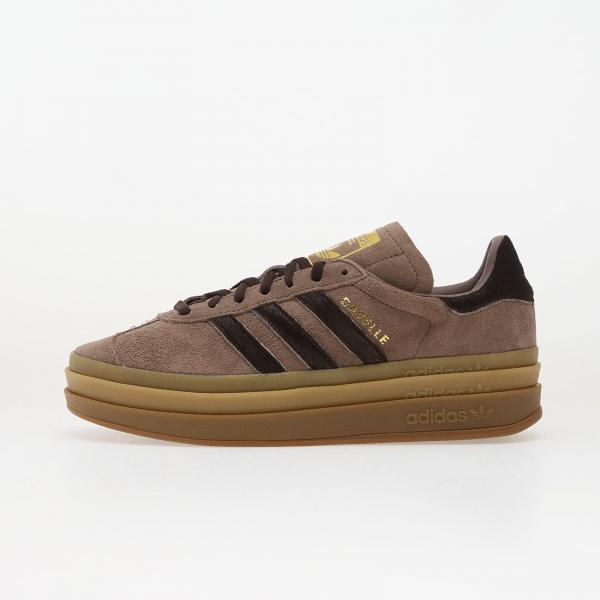 Tenisky adidas Gazelle Bold Earth Strata/ Aurora Coffee/ Gold Met. EUR 37 1/3