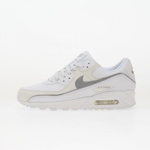 Tenisky Nike Air Max 90 Premium White/ Metallic Silver-White EUR 44.5