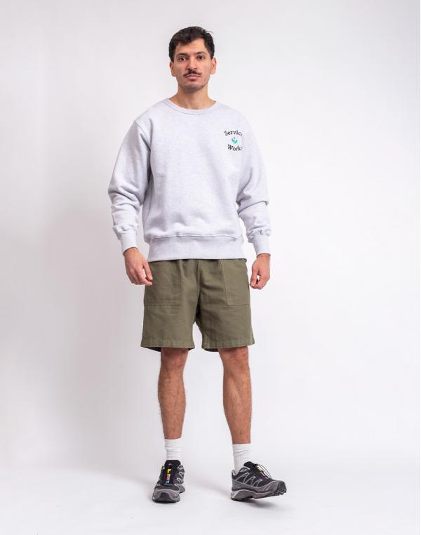 Service Works Classic Chef Shorts OLIVE S
