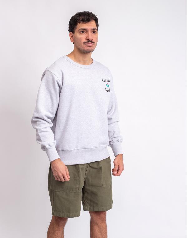 Service Works In Bloom Crewneck ASH S