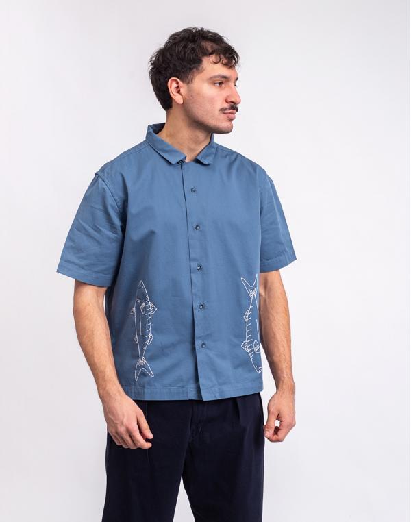 Service Works Mackerel Shirt SLATE S