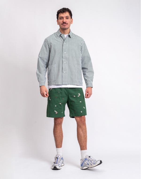 Service Works Paisley Chef Shorts FOREST M