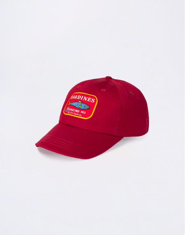 Thinking MU Sardines Dark Red Chris Cap RED