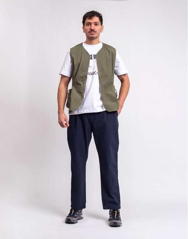 Service Works Seersucker Waiters Pants DARK NAVY S