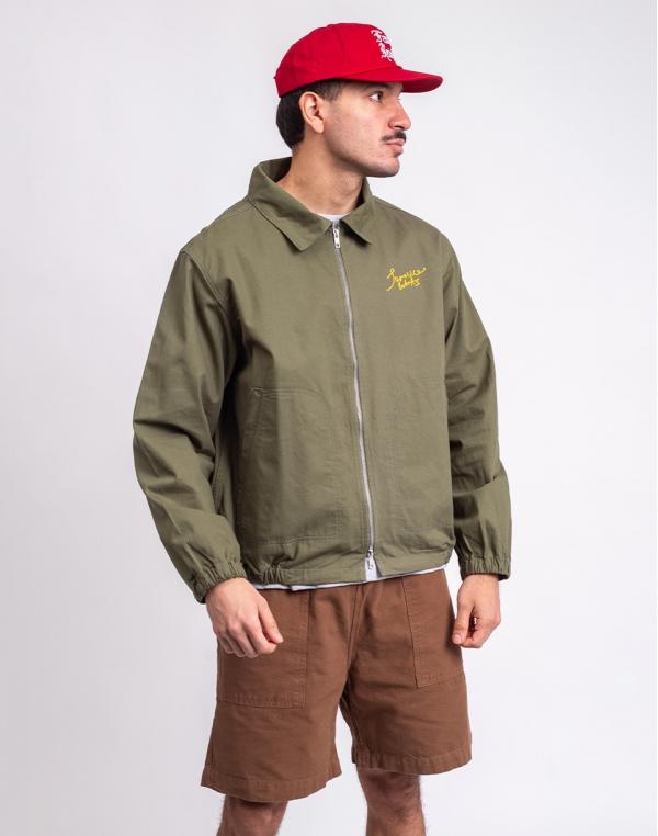 Service Works Twill Work Jacket OLIVE M