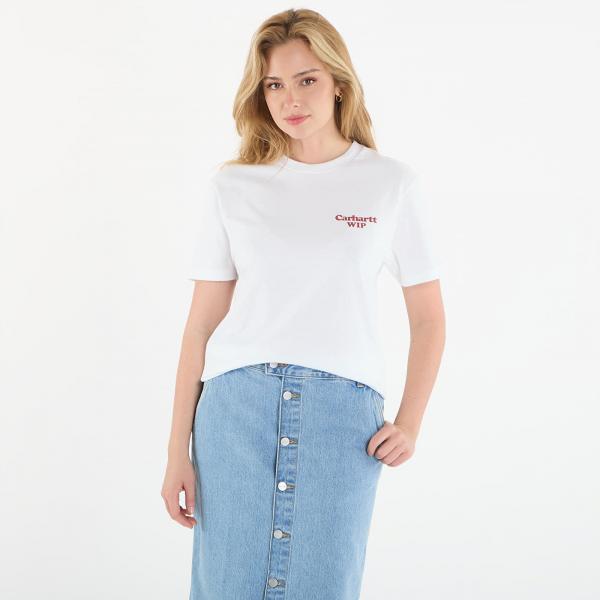Tričko Carhartt WIP W' S/S Spoiled T-Shirt White M