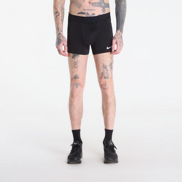 Šortky Nike Pro Men's Dri-FIT Brief Shorts Black/ White M
