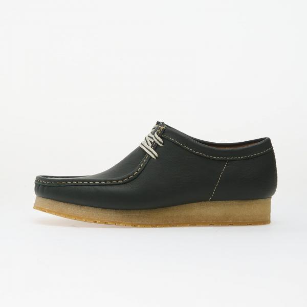 Tenisky Clarks Originals Wallabee RB Dark Green Lea EUR 44.5
