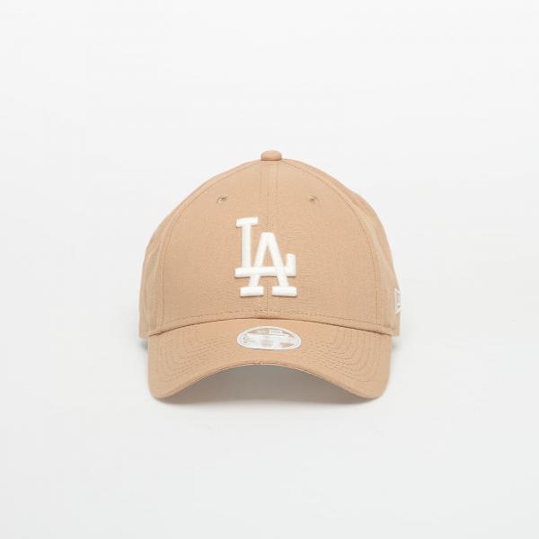 Kšiltovka New Era 9FORTY Linen Los Angeles Dodgers Camel Universal