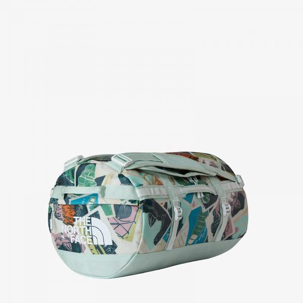 The North Face Base Camp Duffel - S Opal Frost TNF Postcards Print/ Opal Frost-Pearl Stone Universal