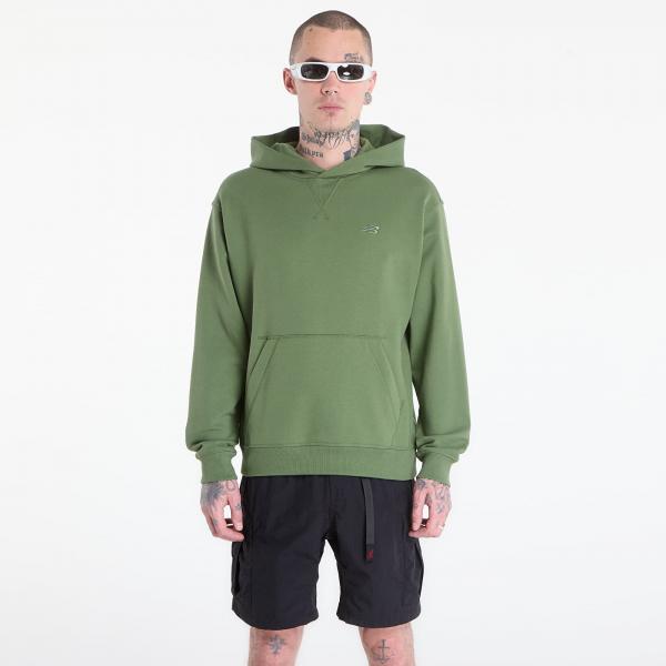 Mikina New Balance Athletics French Terry Hoodie Utility Green XL