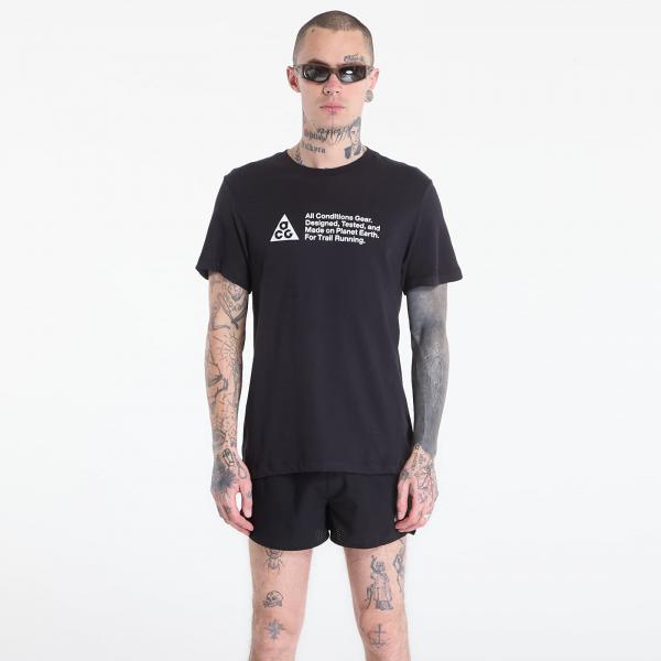 Tričko Nike ACG Men's Dri-FIT Trail Running T-Shirt Black S