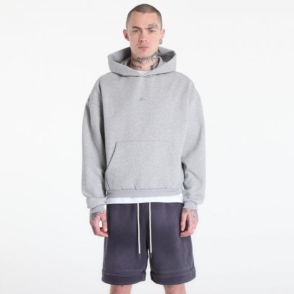 Mikina Nike Standard Issue Men's Therma-FIT Brushed Basketball Pullover Hoodie Dk Grey Heather/ Black XXL