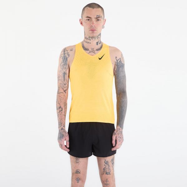 Tílko Nike AeroSwift Men's Dri-FIT ADV Running Singlet Laser Orange/ Black L