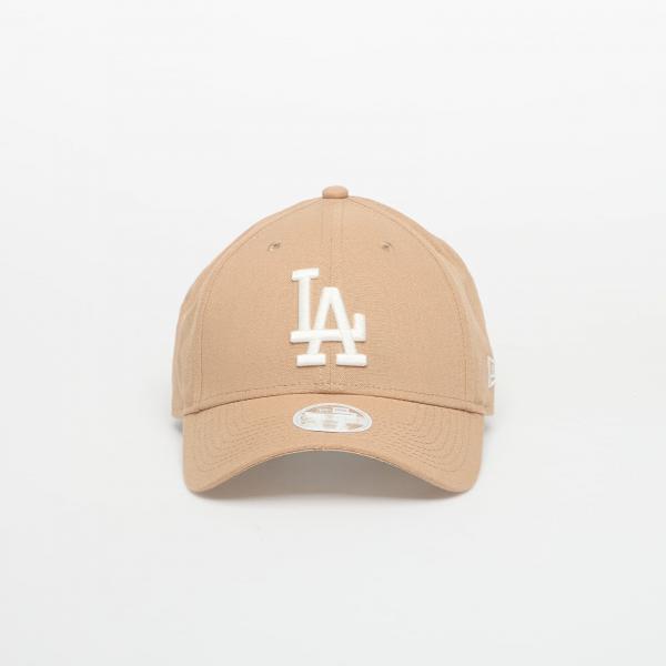 Kšiltovka New Era 9FORTY Linen Los Angeles Dodgers Camel Universal