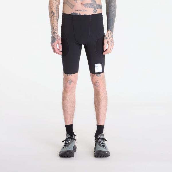 Šortky Satisfy TechSilk Evo 9 Half Tights Black M