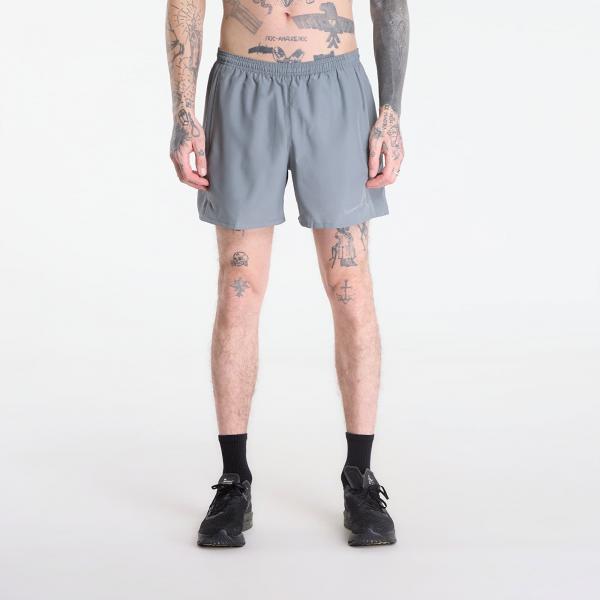 Šortky Nike Miler Men's Dri-FIT 2-in-1 5" Running Shorts Smoke Grey/ Smoke Grey/ Reflective Silv XL