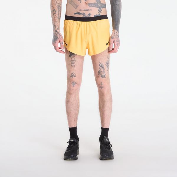 Šortky Nike AeroSwift Men's Dri-FIT ADV 2" Brief-Lined Running Shorts Laser Orange/ Black XL