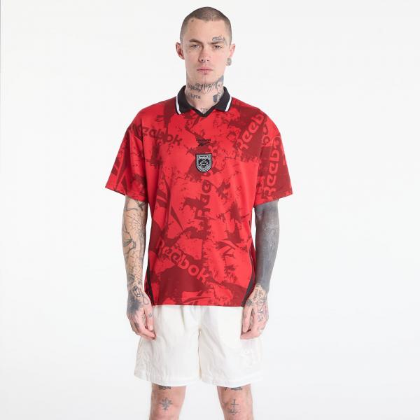 Dres Reebok Street Sport Football Jersey Vector Red/Black L