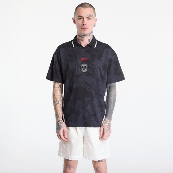 Dres Reebok Street Sport Football Jersey Black/White L