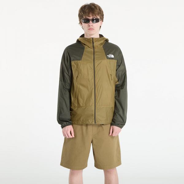 Větrovka The North Face M Ridgelite Futurefleece Wind Jacket Cedar/ New Taupe Green L