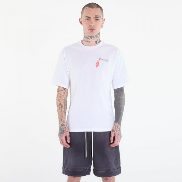 Tričko Jordan Men's Graphic T-Shirt White/ Infrared 23 S
