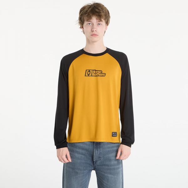 Dres Horsefeathers Spike Ls Bike Jersey Sunflower/ Black L