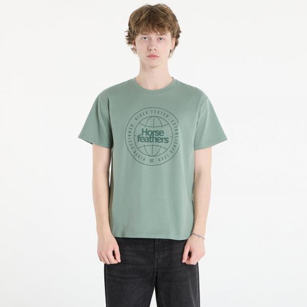 Tričko Horsefeathers Global T-Shirt Iceberg Green XL