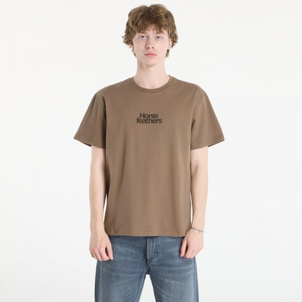 Tričko Horsefeathers Strict T-Shirt Fossil L
