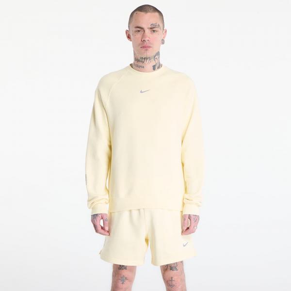Mikina Nike x NOCTA Men's Fleece CS Crew Alabaster/ Stealth XL