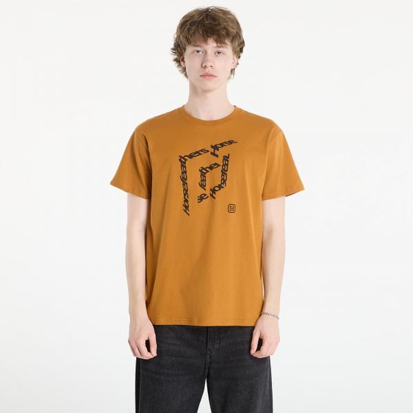 Tričko Horsefeathers Cube T-Shirt Pumpkin L