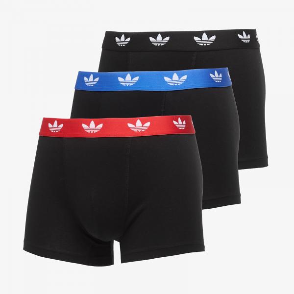 Trenky adidas Trunk 3-Pack Black M