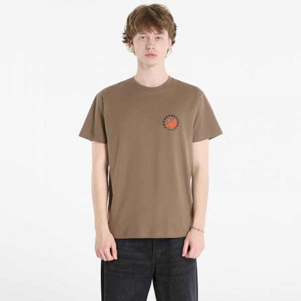 Tričko Horsefeathers Altitude T-Shirt Fossil M