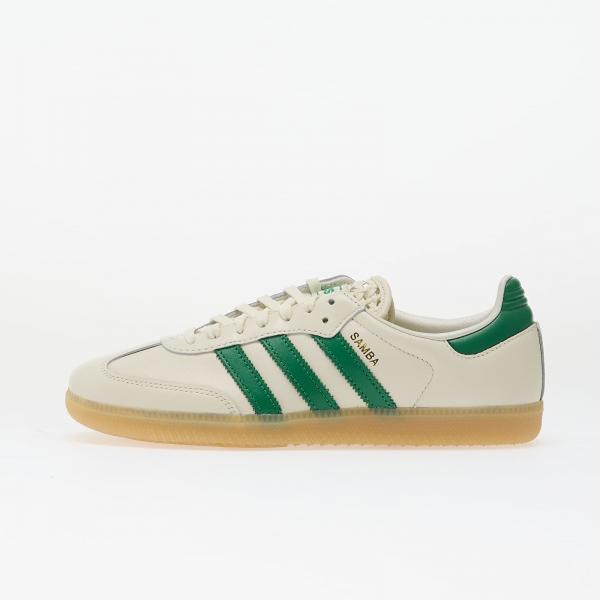 Tenisky adidas Samba Og W Off White/ Green/ Gold Metallic EUR 41 1/3