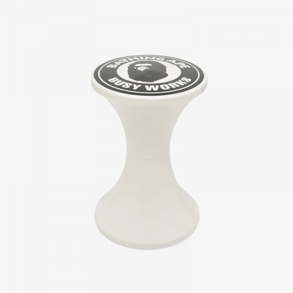 A BATHING APE x Stamp - Tamtam Pop Stool White Universal