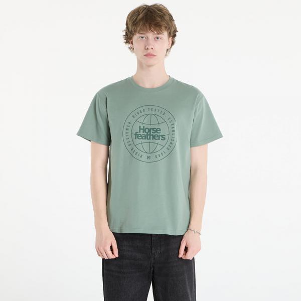 Tričko Horsefeathers Global T-Shirt Iceberg Green L