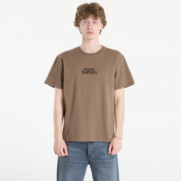 Tričko Horsefeathers Strict T-Shirt Fossil S