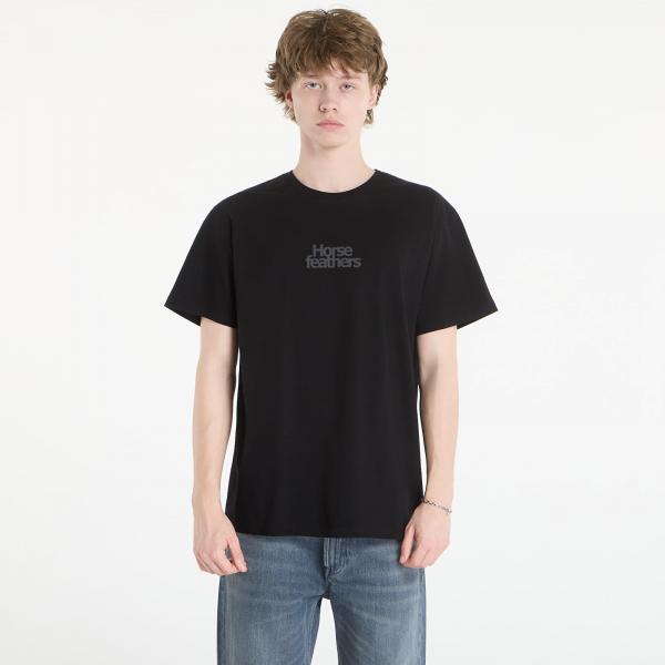 Tričko Horsefeathers Strict T-Shirt Black L
