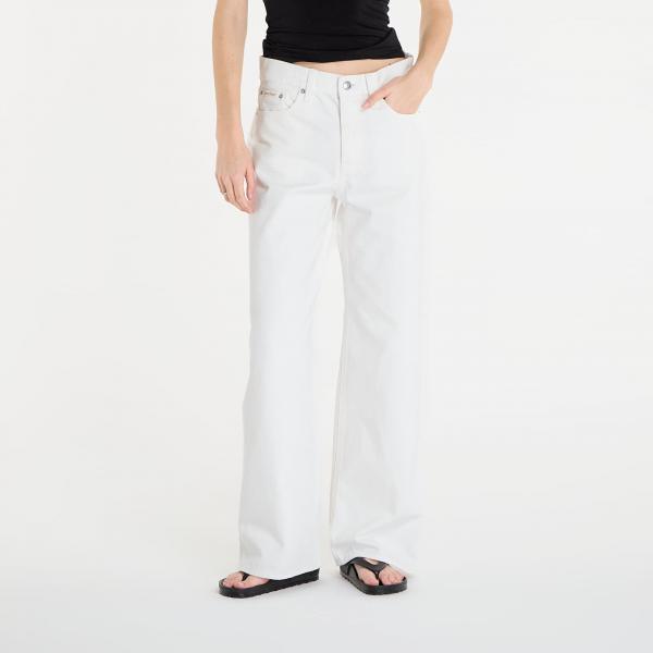 Džíny Calvin Klein Jeans Low Rise Soft Baggy Jeans White XS/26