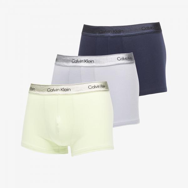 Trenky Calvin Klein Trunk 3-Pack Green L