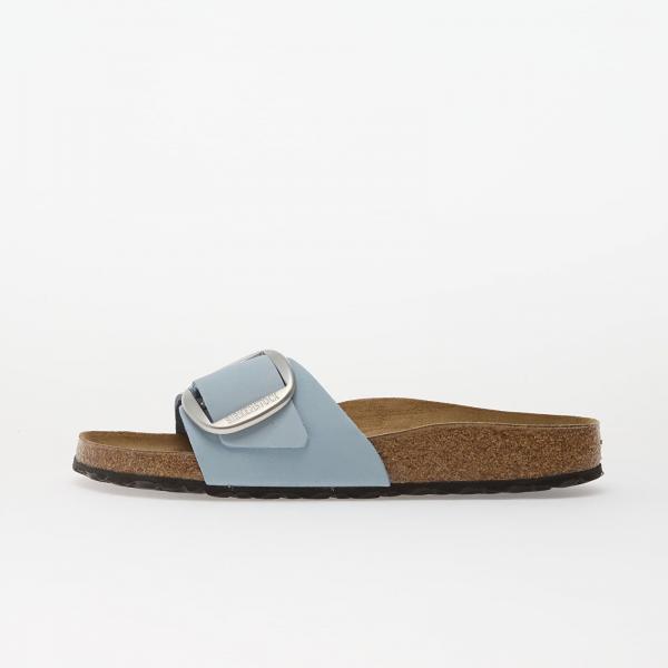Tenisky Birkenstock Madrid Big Buckle Nubuck Leather Women Baby Blue EUR 38