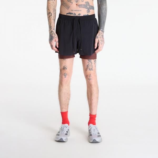 Šortky BANDIT Men's Vento™ Next Gen 2in1 Run Short Black L