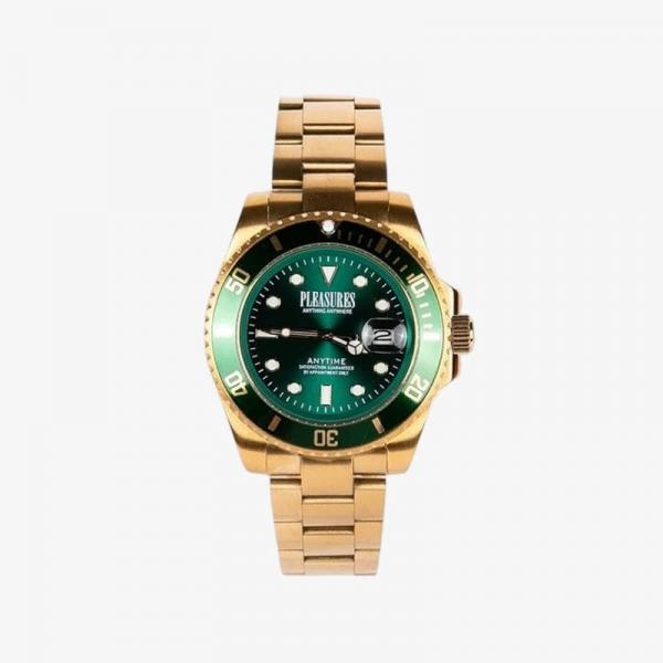 Hodinky PLEASURES Anytime Watch Gold/Green Gold/ Green Universal