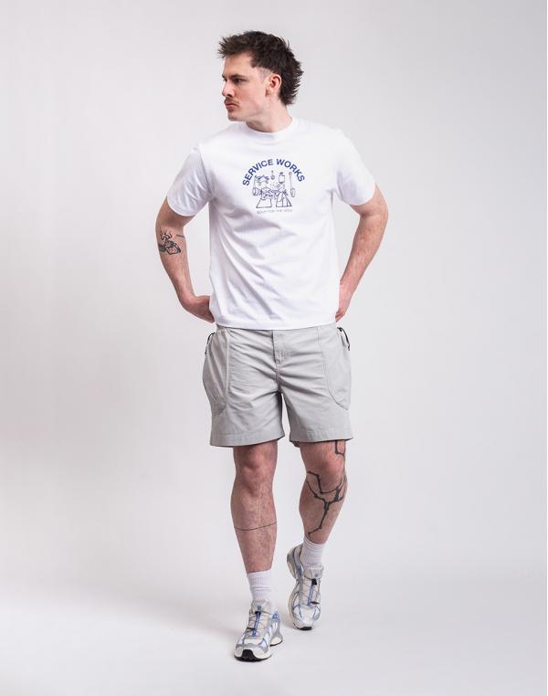 Service Works Gardener Shorts SILVER M