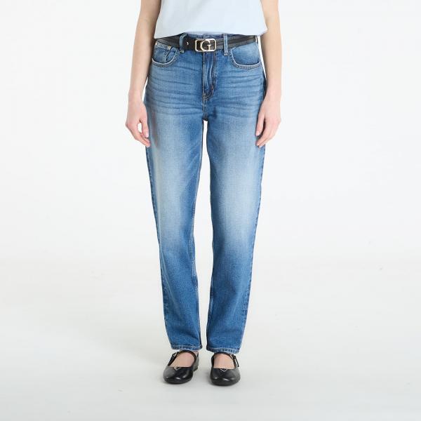 Džíny GUESS New Mom Jeans Blush Breeze Wash W26